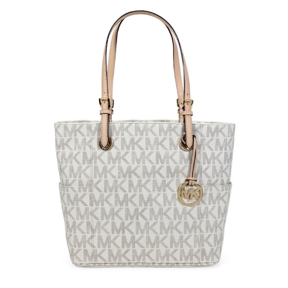 Michael Kors Jet Set Signature Logo Tote
